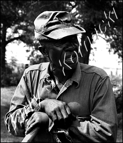 Wood Cutter, black and white photograph